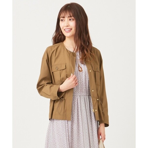 ノーカラーサファリブルゾン ノーカラーサファリ ブルゾン | エニィスィス(any SiS) | マルイ