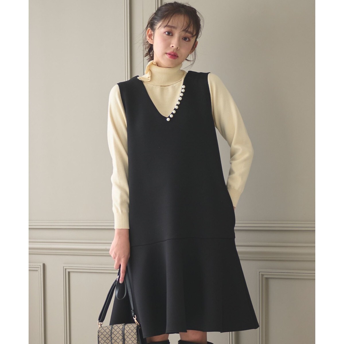 ONWARD CROSSET MAG掲載】パールポイントダンボールジャンパー