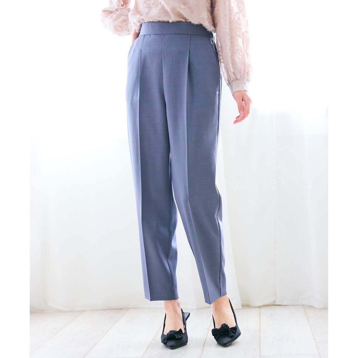 【新品未使用】SNIDEL♡UVカットパンツ シルバー SNIDEL パンツ UVカットパンツ/ウォッシャブル レディース