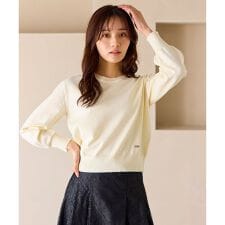 美シルエットニット プルオーバー