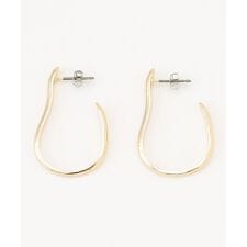 【WEB限定】メタルウェーブピアス（両耳用）