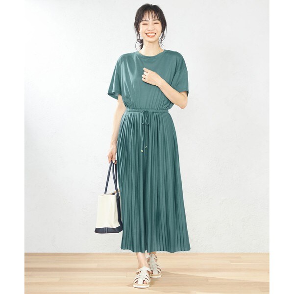 anyFAM プリーツワンピース シフォン プリーツ ワンピース / any FAM KIDS | ファッション