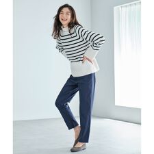 エニィ(ANY)の【ストレッチ/ガードル効果/裏起毛/洗濯機可能/ウエストゴム】大人の7daysウォームタッチパンツ