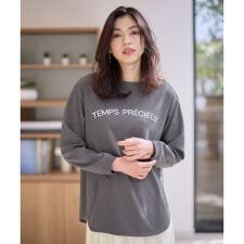 ジョーゼットロゴプリントTシャツ