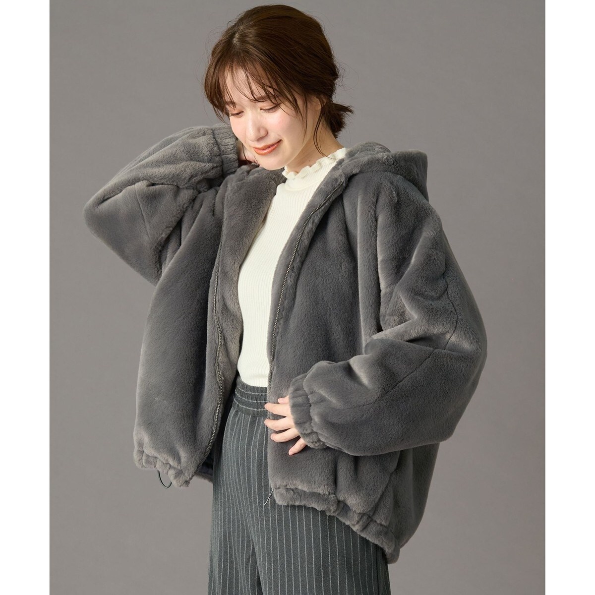 手洗い可】ファーブルゾン | エニィ(ANY) | マルイウェブチャネル