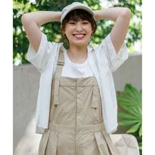 【洗濯機可】シアーテックリネンシャツ