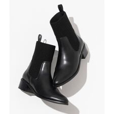 ニットコンビブーツ