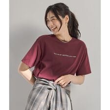 【洗濯機可/接触冷感/UVケア】オーガビッツロゴテールＴシャツ