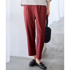 【6サイズ展開/ウエストゴム】イージーテーパードパンツ