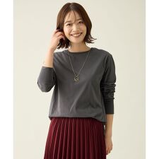 シャツテールロングスリーブＴシャツ