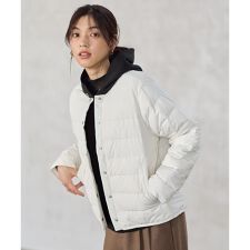 フレンチダウンショートコート