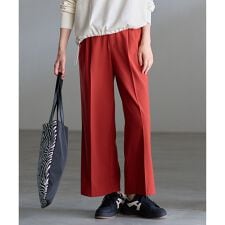 【LEE掲載/6サイズ展開/裏起毛/ウエストゴム】ウォームワイドパンツ