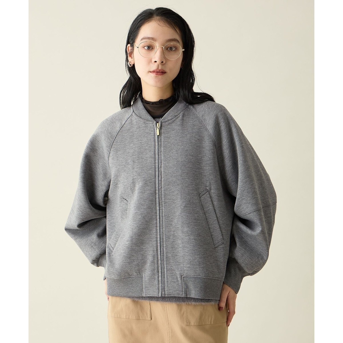 サイドジップダンボールブルゾン | エニィ(ANY) | マルイウェブチャネル