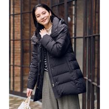 【フード取り外し可能】楽映えリッチロング丈ダウン