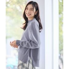【新色追加】ハイネックデイリーニット