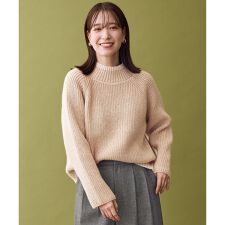 【5色展開】バイカラーMIXニット