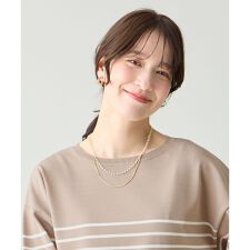 2連ショートパールネックレス