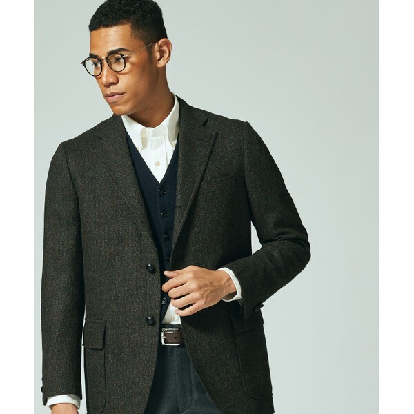 J.PRESS LAVEROCK TWEED メランジツイードジャケット A6 LAVEROCK TWEED メランジツイードジャケット | J