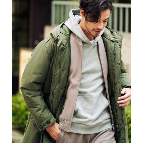J．PRESS PLUS】PERTEX タスランナイロンモッズコート 