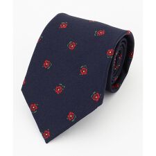 Ｊプレス(J.PRESS)のスパンシルク小紋柄ネクタイ