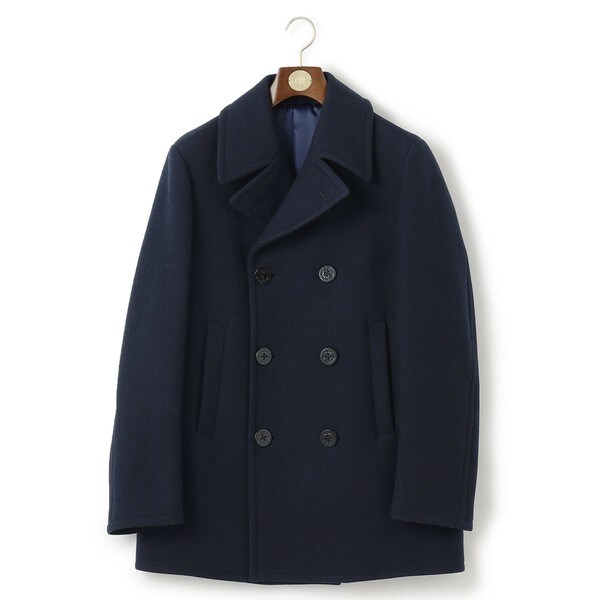 新品タグ付き　J PRESS 　ピーコート Jackal 140sソフトメルトン Pコート （ピーコート）｜J.PRESS