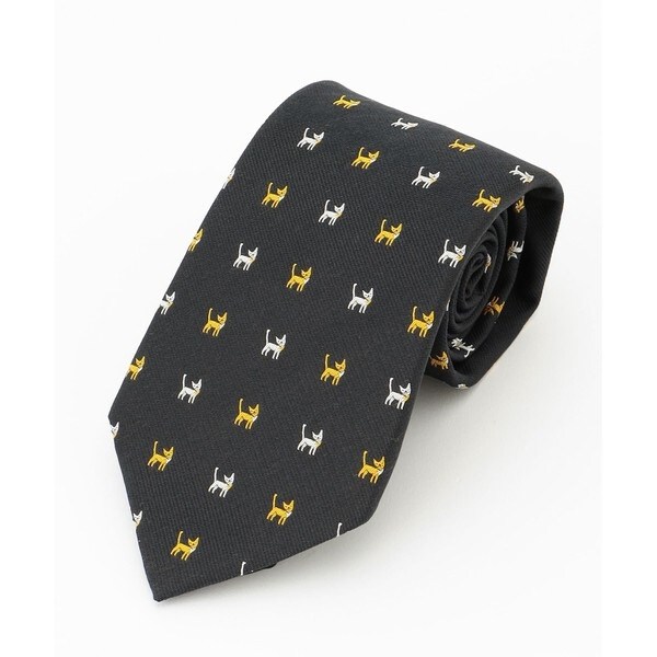STEPHEN WALTERS】キャットモチーフ ネクタイ | Jプレス(J.PRESS