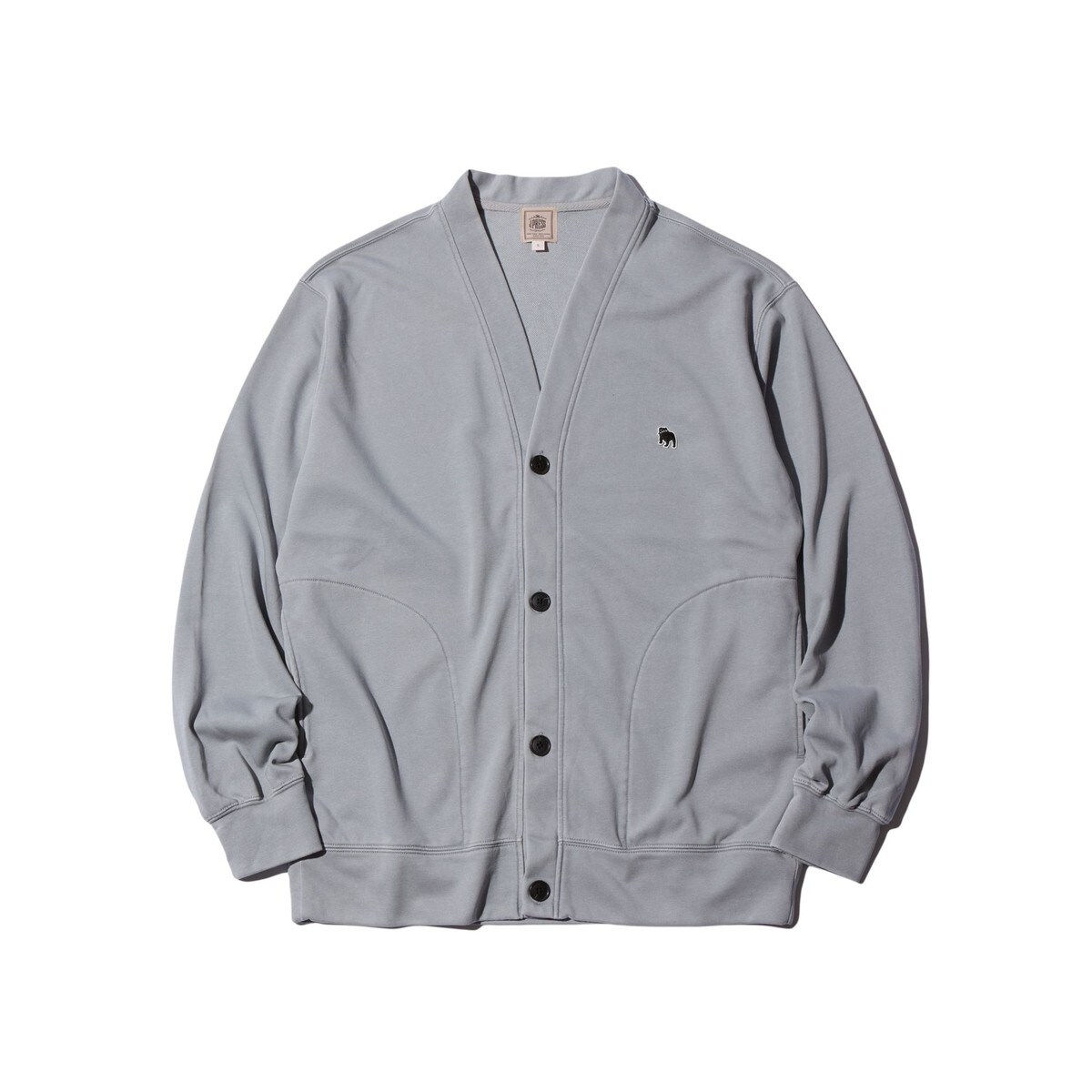 WEB限定カラー有】バックブル スウェットカーディガン | J