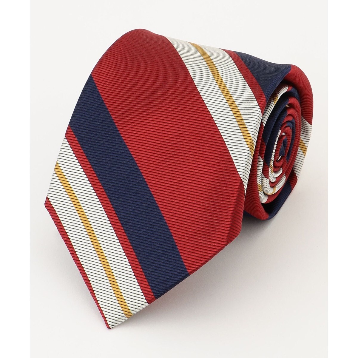 JAPANESE TWILL&REPPE STRIPE COLLECTION】レジメンタルネクタイ | J