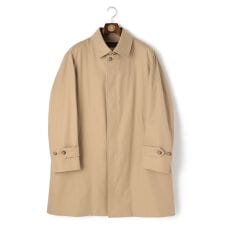 【KING SIZE】【定番】コンパクトスピンギャバジン ステンカラーコート