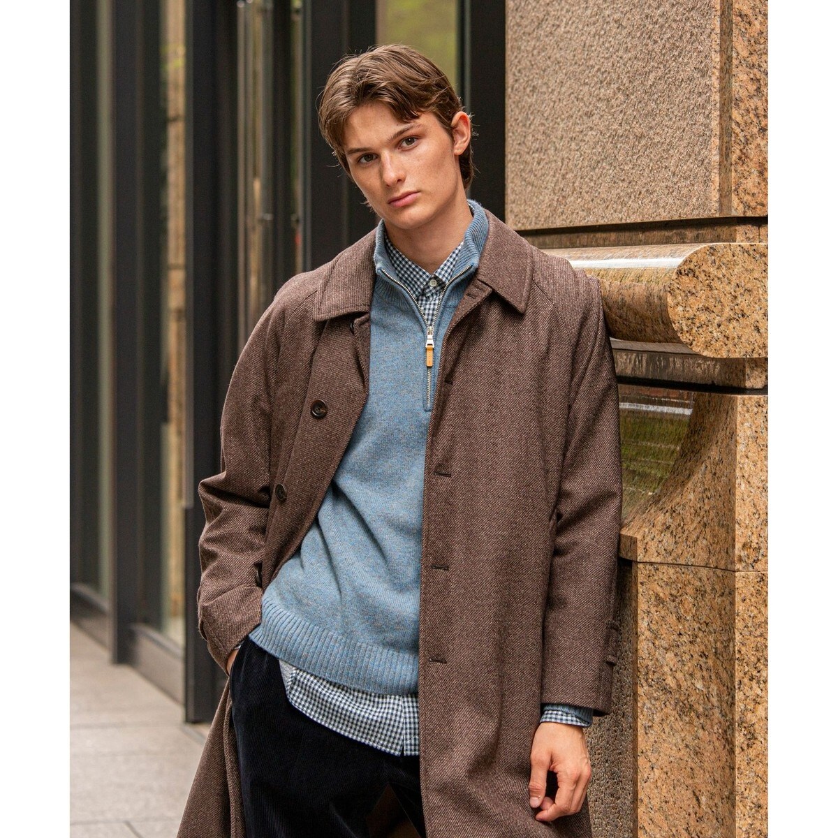 Jプレス(メンズ)(J.PRESS MEN) メンズ ステンカラーコート の Jプレス(メンズ)(J.PRESS MEN) メンズ ステンカラーコート の