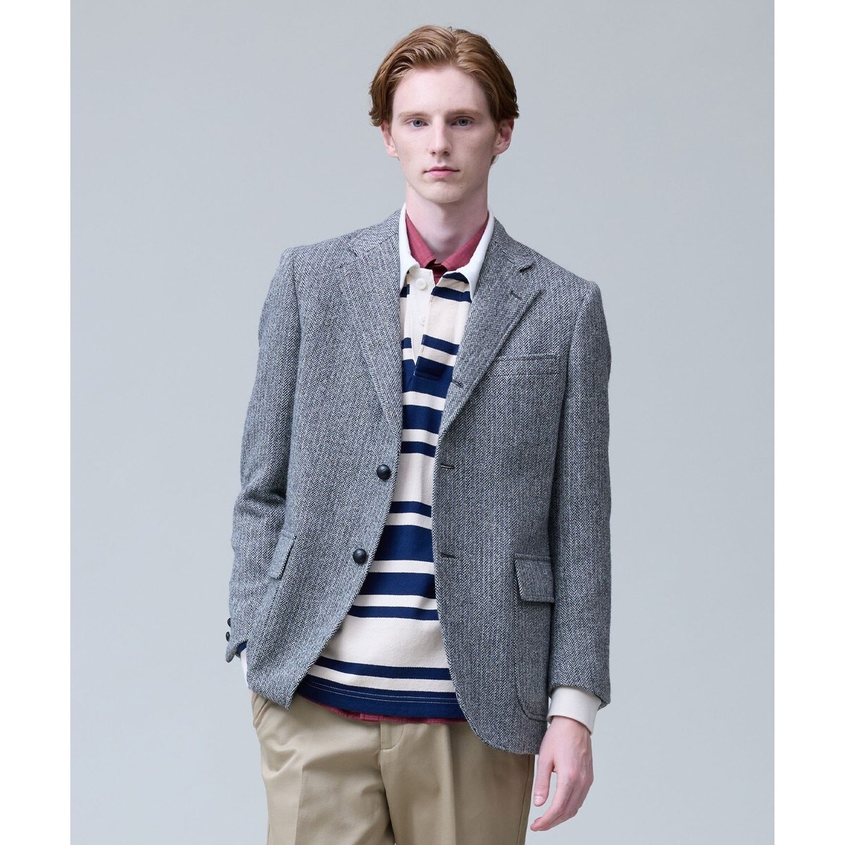 定番】LOVAT LAVEROCK TWEED ヘリンボンツイードジャケット | Jプレス