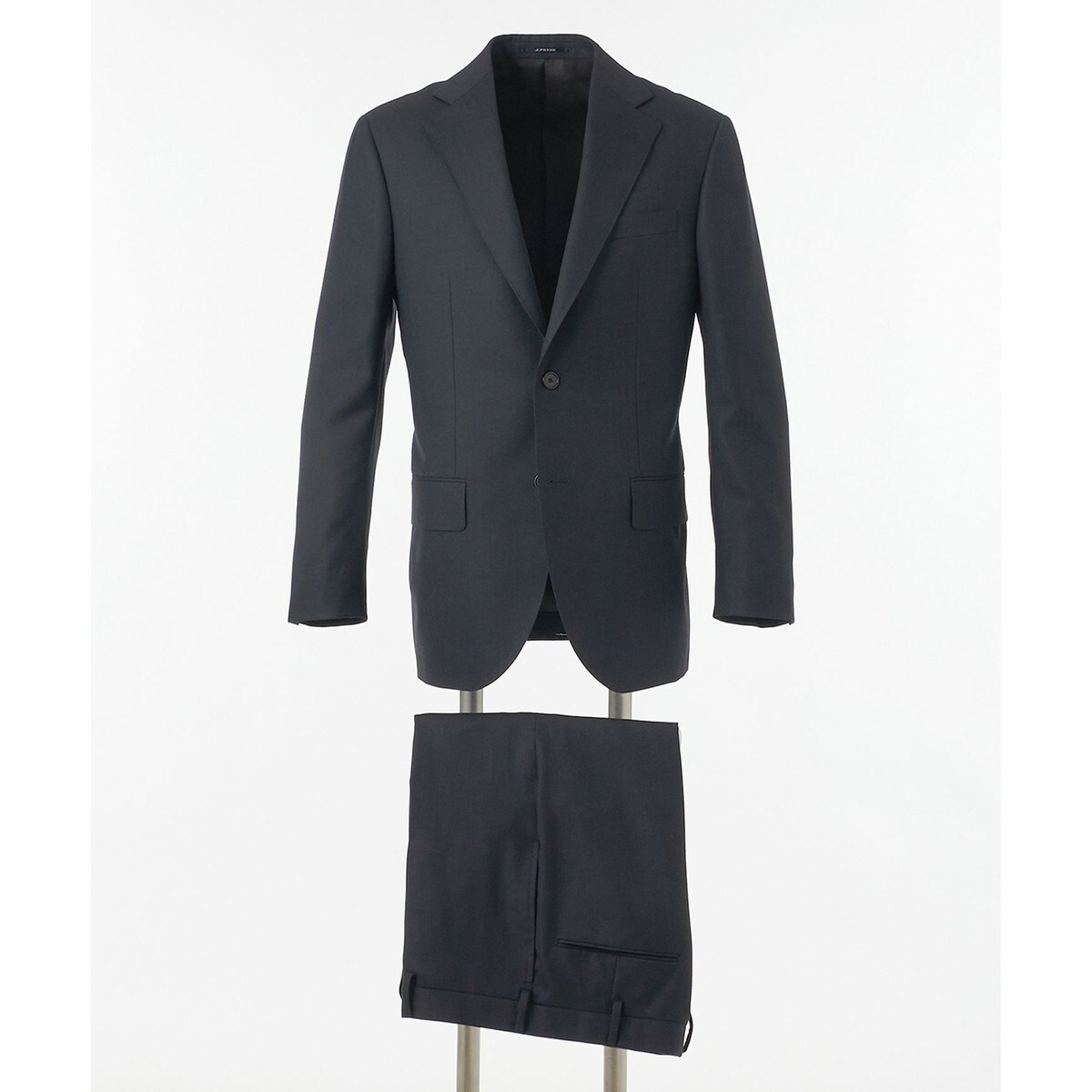 SHIPS: LORO PIANA FABRIC オーストラリス ピンストライプ ネイビー