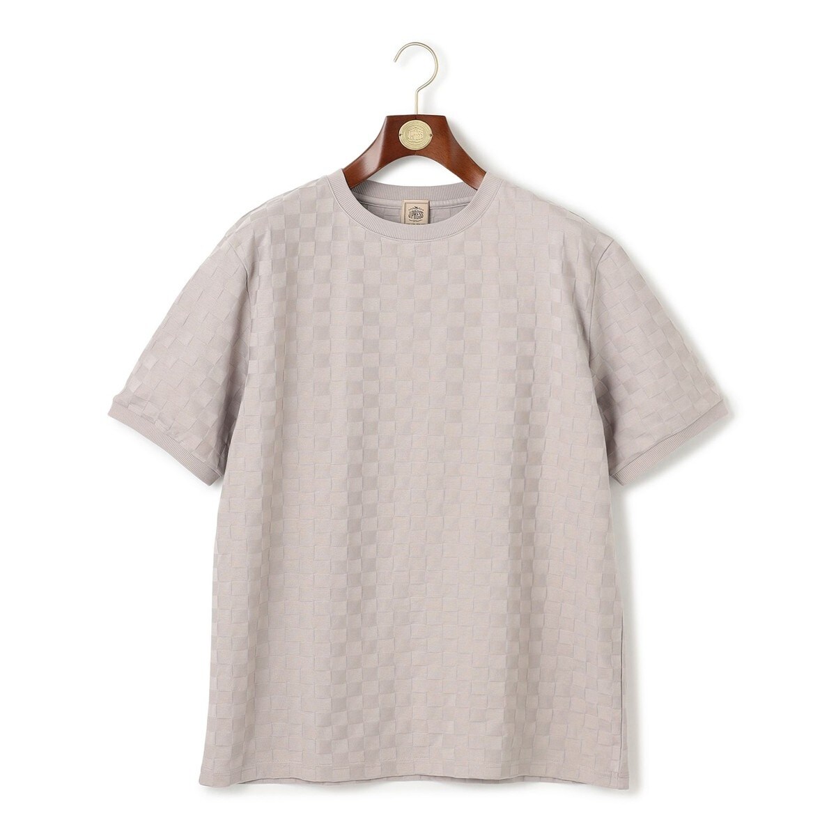 【吸水速乾】COOL COMFORT ニューヨーカーエンボスプリント 半袖 クルーネッ NEWYORKER｜【吸水速乾】COOL COMFORT ニューヨーカーエンボス