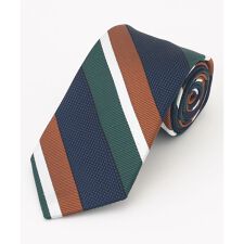 【JAPANESE SILK FRESCO TIE COLLECTION】マルチストライプ ネクタイ
