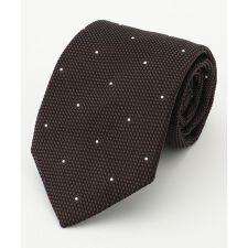 Ｊプレス(J.PRESS)の【JAPANESE SILK FRESCO TIE COLLECTION】ドット ネクタイ