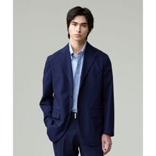 品格とゆとりの調和【盛夏対応 / 洗える】リラックスセットアップ ジャケット