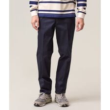 Ｊプレス(J.PRESS)の洗練されたシルエットと機能美【ストレッチ】トリコチン ステムテーパードパンツ