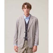 【KANEMASA JERSEY】ツイステッドスムース カットジャケット