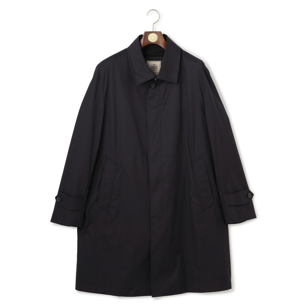 ジェイプレスメンズ ウールバルマカーンコート ブラック NYUZELESS】バルマカンコート | Jプレス(J.PRESS) | マルイ