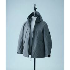 3シーズン着られる贅沢【3WAY SYSTEM / 撥水 / ストレッチ】マウンテンパーカー / ダ