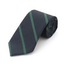 ハンドプリントポプリンレジメンタル ネクタイ