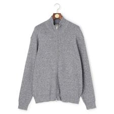 【KING SIZE】ギマコットンフルジップ カーディガン