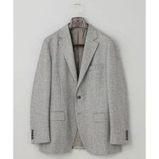 【AIRY MOVE / セットアップ対応】ウールシルクネップ セットアップジャケット