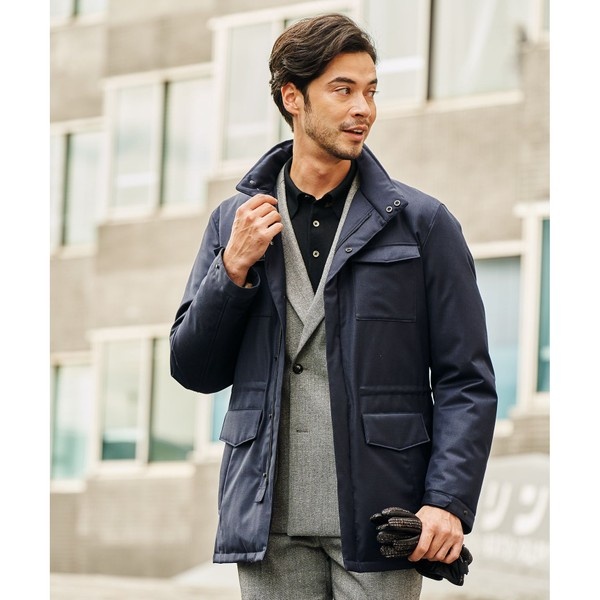 ZEGNA】ELECTA_ラミネート M65ブルゾンコート | 五大陸(gotairiku