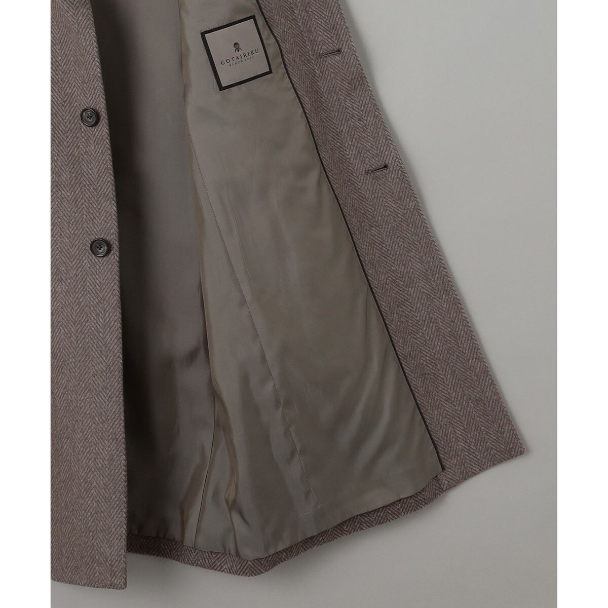 アンゴラビーバー スタンドカラーコート | 五大陸(gotairiku) | マルイ