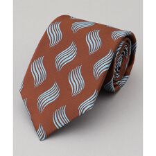 【日本製】ネクタイ_ウェーブ柄