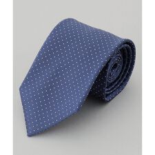 定番【日本製】シルク ネクタイ_ピンドット