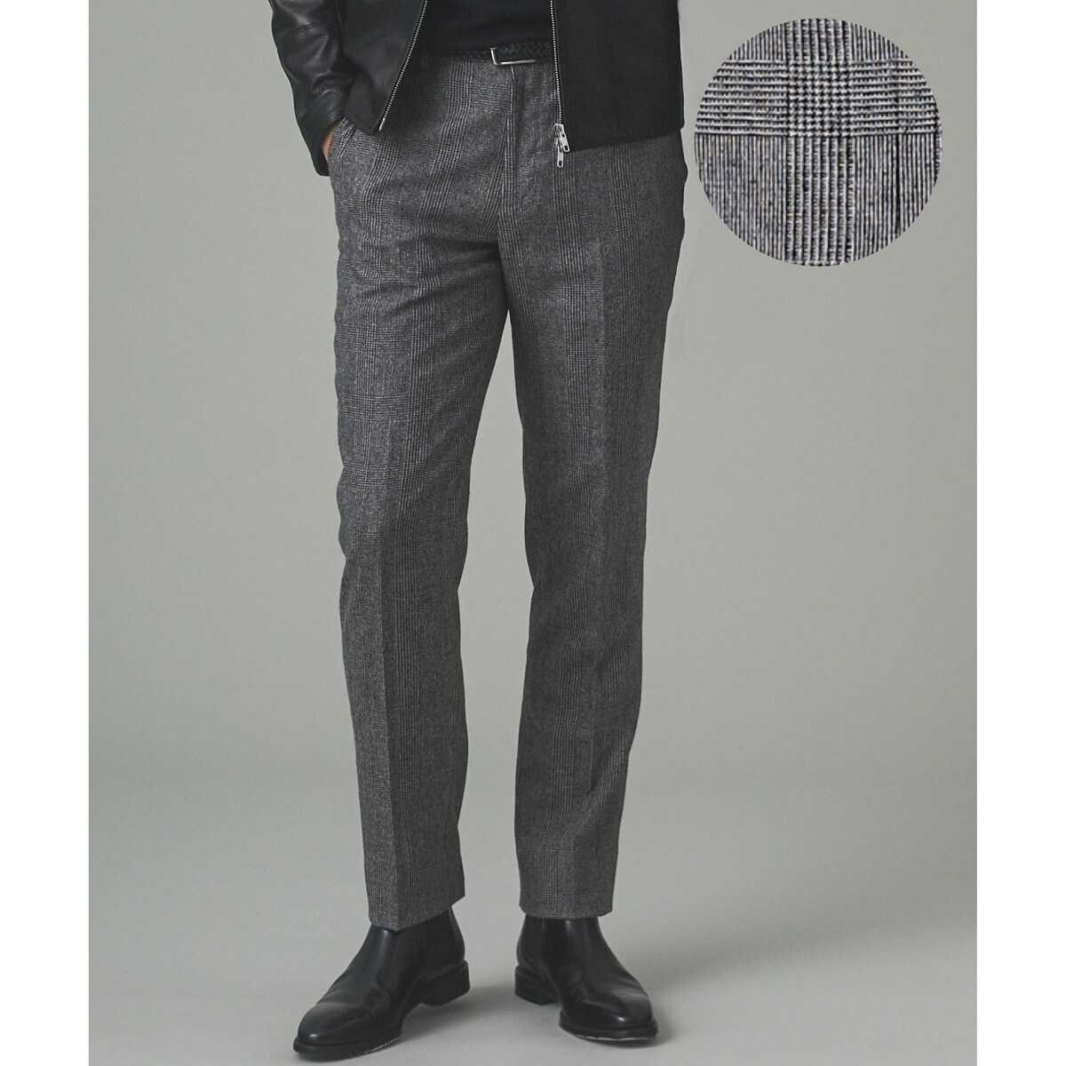 3ピースセットアップ対応【あたたかい】RENEWOOL ウールパンツ