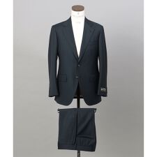 【DORMEUIL/ドーメル】ミレニアル　通年スーツ＿ダークグリーン