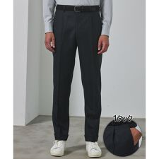 【保温性/ストレッチ/シワになりにくい】サキソニーストレッチパンツ_1タック(25年モデル）